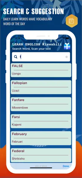 Game screenshot English Swahili Translator + apk