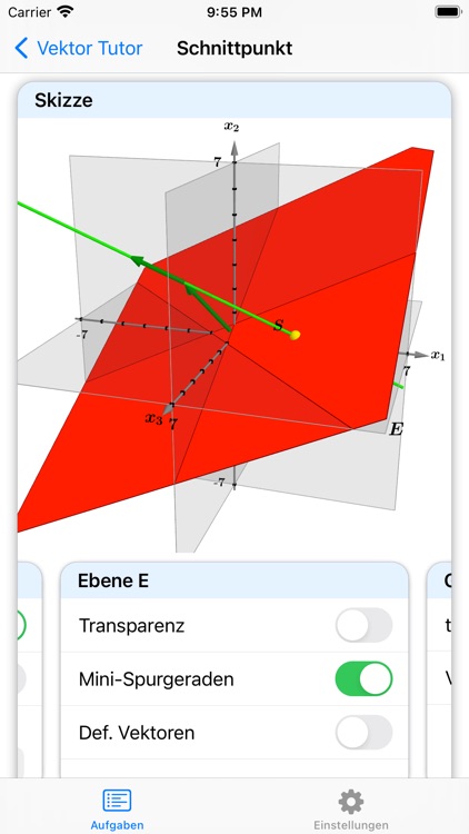 Vektor Tutor: 3D Rechner
