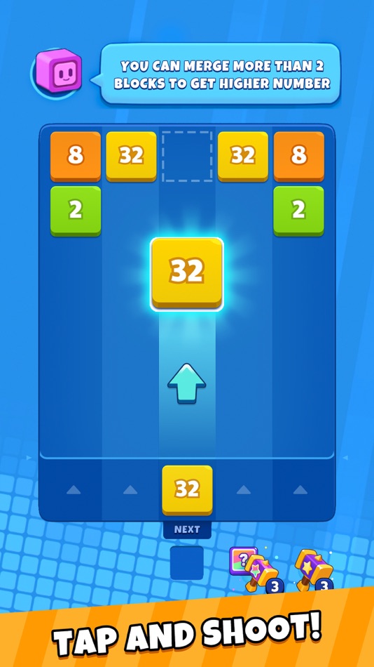 #1. Happy Puzzle® Shoot Block 2048 (iOS) 由: Games Vessel Pte. Ltd.