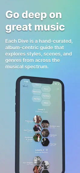 Game screenshot Dive - Music in Context apk