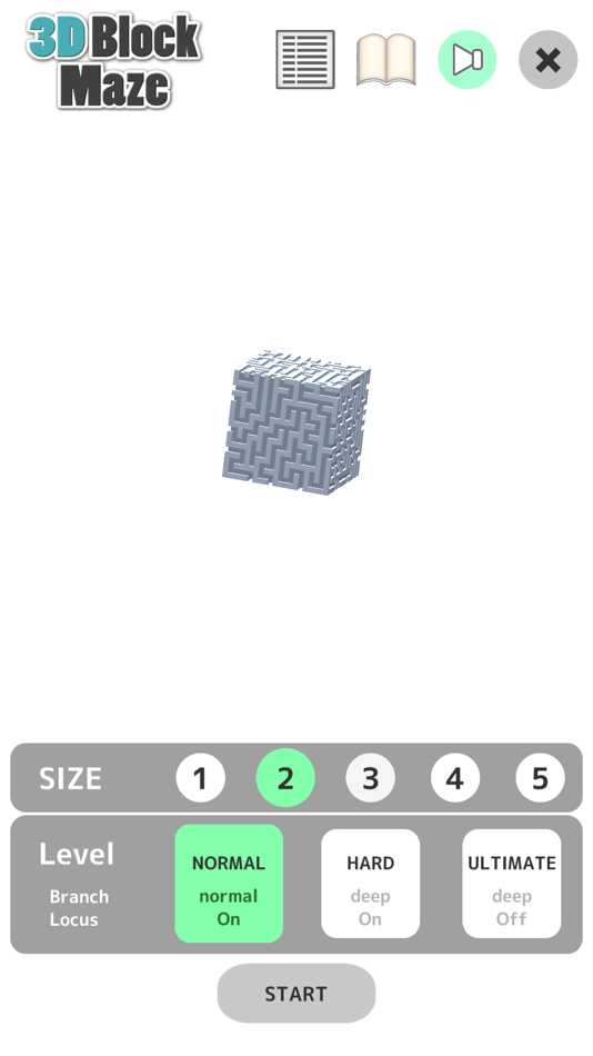 #7. 3D Block Maze (iOS) Podle: Kentarou Kurusima