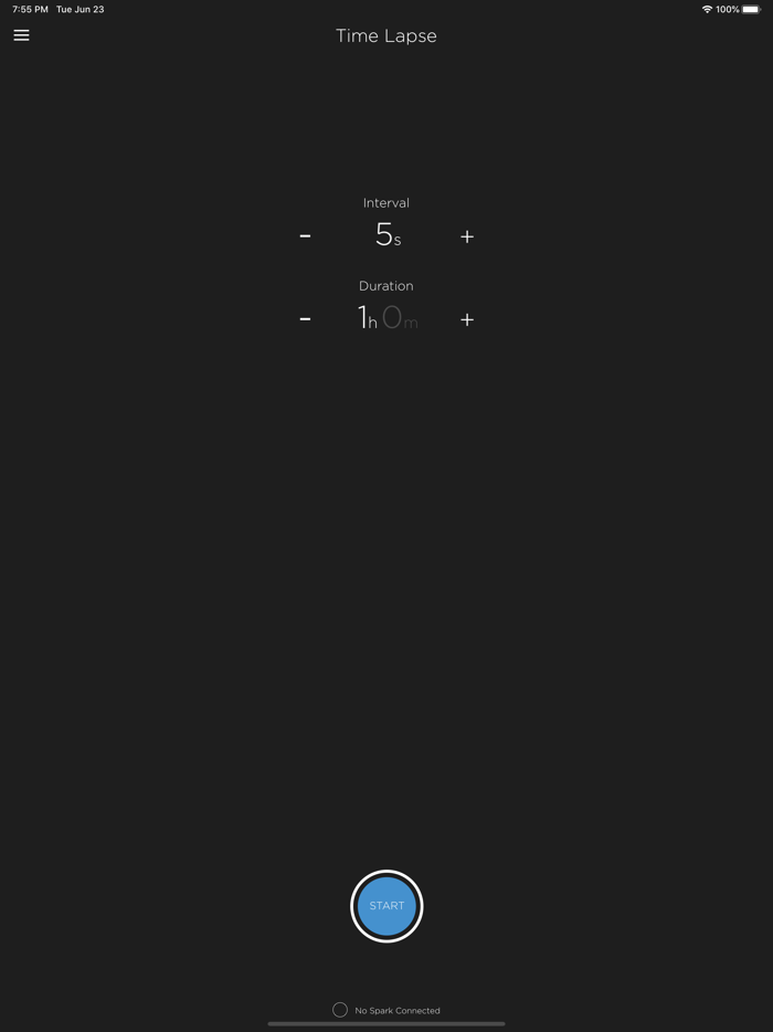 Spark Camera Control