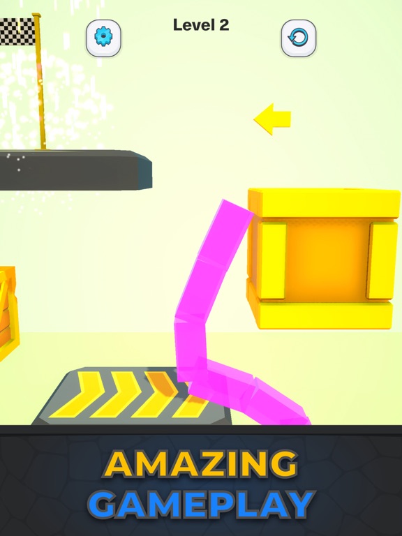 Screenshot #4 pour Jelly Snake - Game for fun
