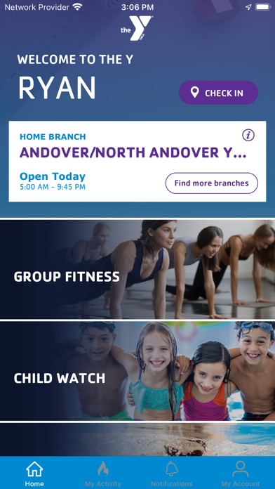 Merrimack Valley YMCA Screenshot