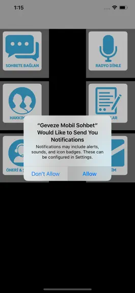 Game screenshot Geveze Mobil Sohbet apk