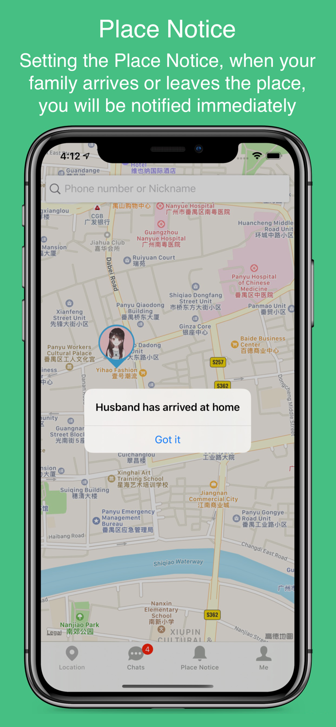 Guardian Find Friends and Family