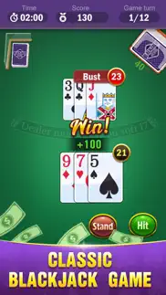 blackjack cash iphone screenshot 1