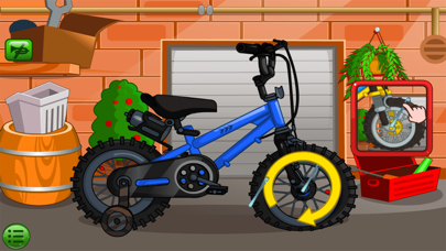 Clean Up, Bike Car Wash Games Screenshot
