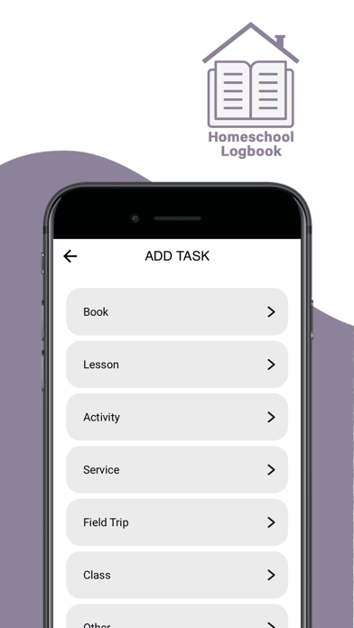 Homeschool Logbook Screenshot