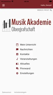 musik akademie obergrafschaft iphone screenshot 1