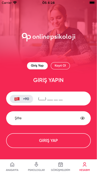 Online Psikoloji Screenshot