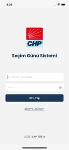 CHPnet Seçim screenshot #1 for iPhone