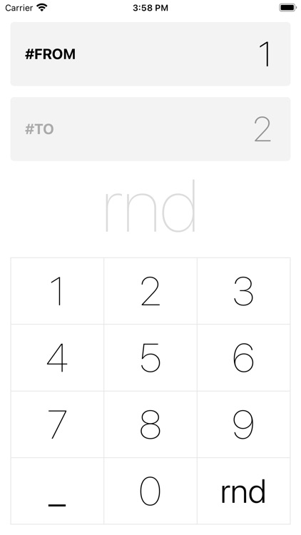 rnd - Random Number Generator