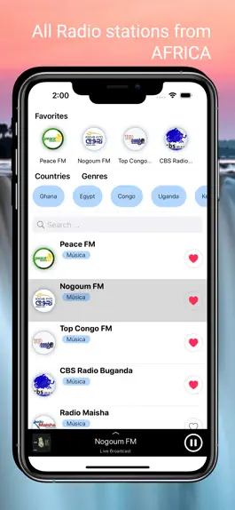 Game screenshot African Radio Stations Live mod apk