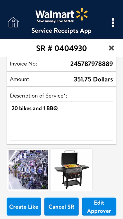 Walmart - Service Receipts screenshot-5