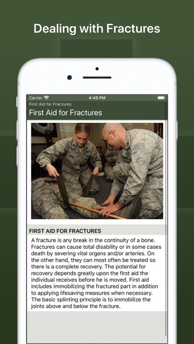 Army First Aid Screenshot