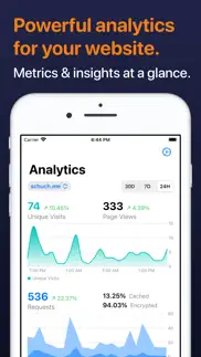 analytics for cloudflare® iphone screenshot 1