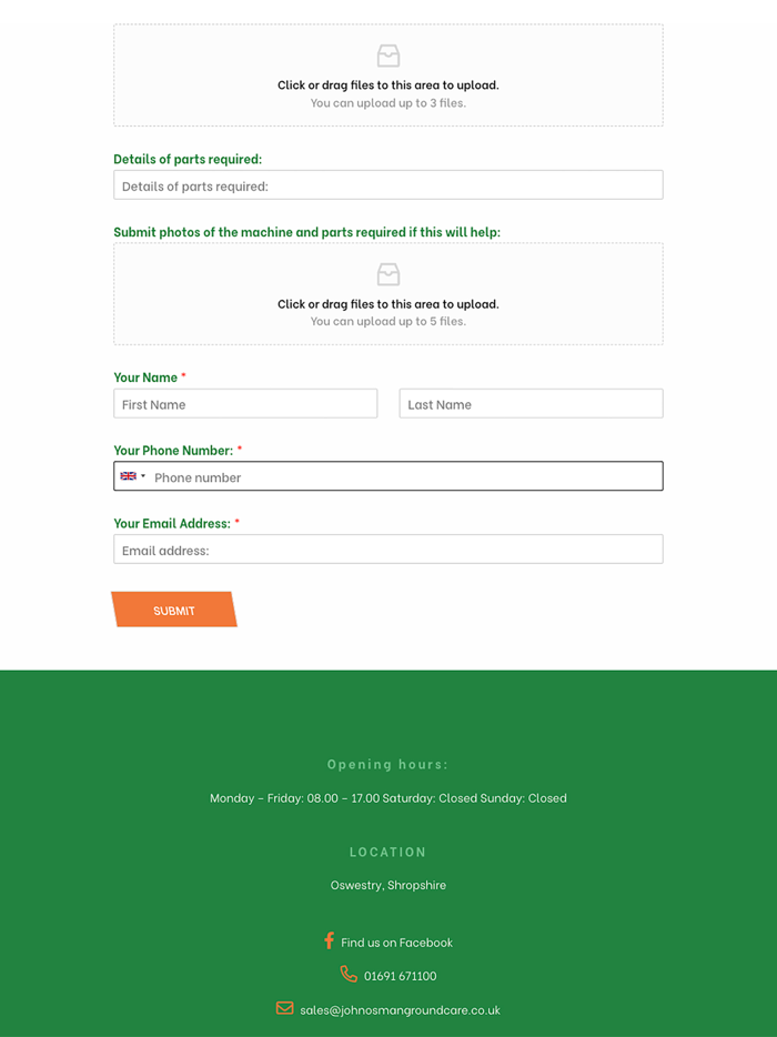 John Osman Parts and Spares