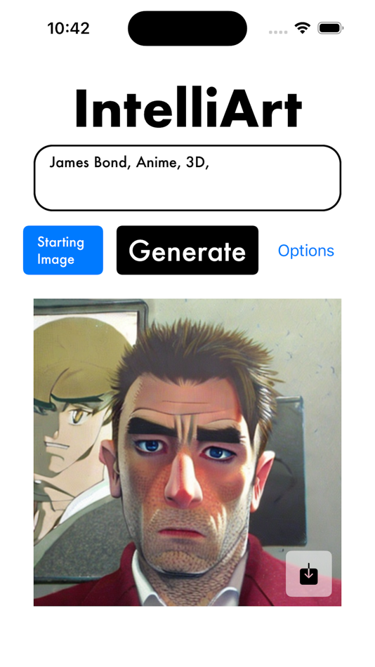 #1. IntelliArt - AI Art & Avatars (iOS) 게시자: Ethan Sarif-Kattan