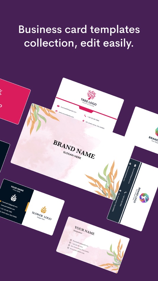 #1. Business Card Maker: Generator (iOS) 由: Jayeshkumar Sutriya