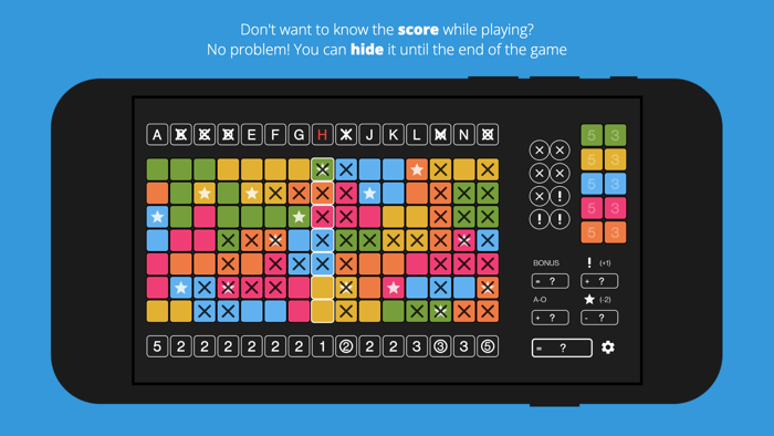 Encore 2 - Game Sheet