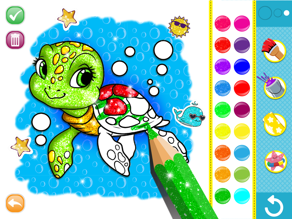 Download Glitter Coloring For Kids App for iPhone - Free Download Glitter Coloring For Kids for iPad ...