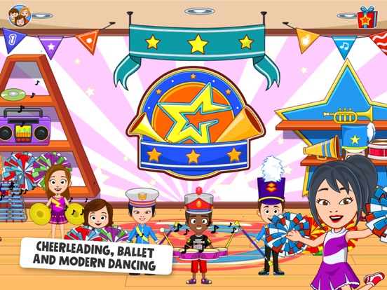 My Town : Dance School iPad app afbeelding 4