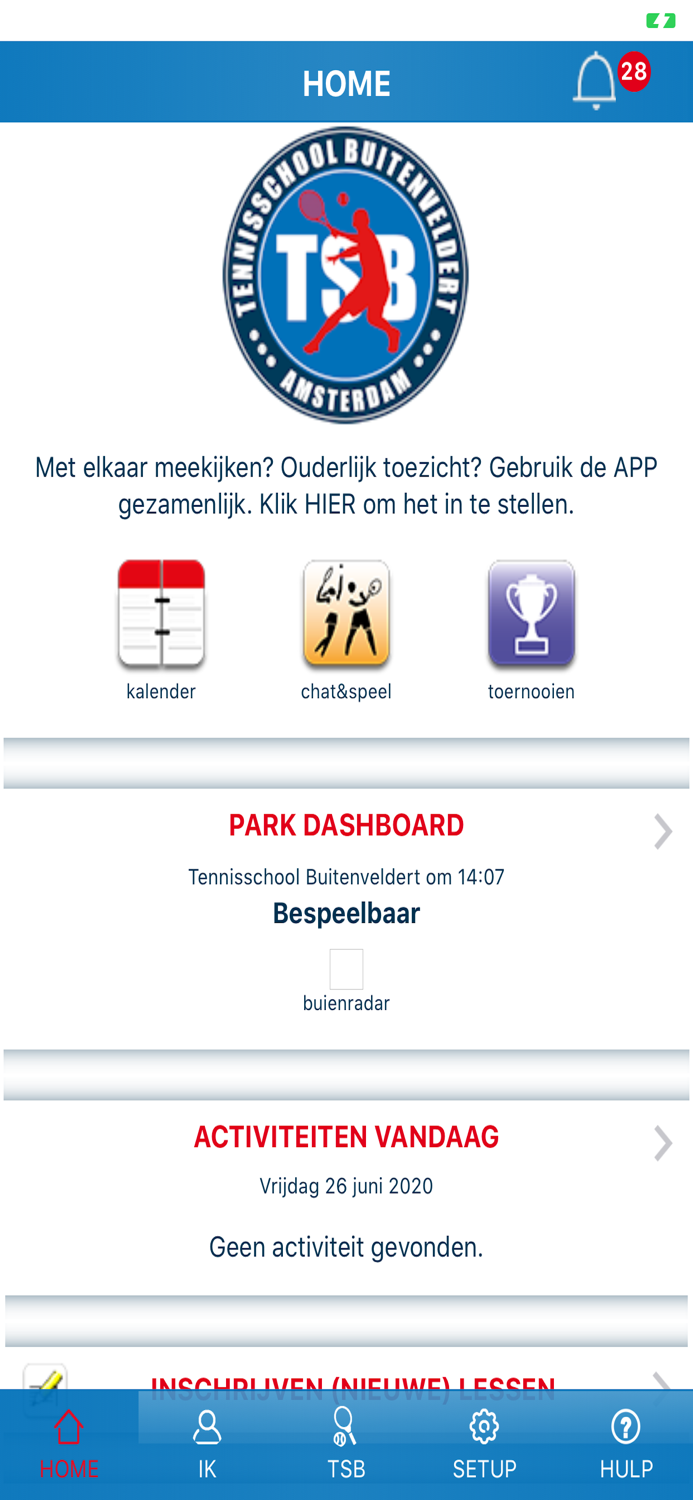 Tennisschool Buitenveldert