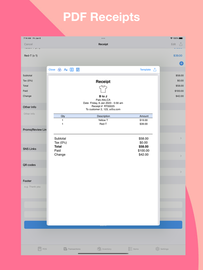 Shop Inventory Tracker and POS