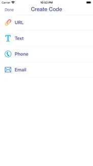 qr code reader app · iphone screenshot 3