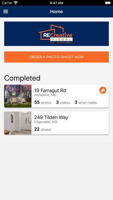 RECreative Visual Screenshot