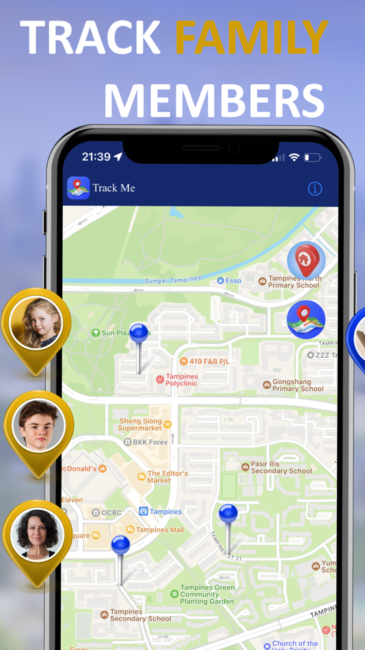 #3. Track Me - GPS Live Tracking (iOS) 由: Svetlana Nasonova