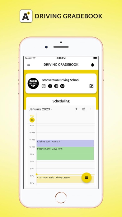 Driving GradeBook Screenshot