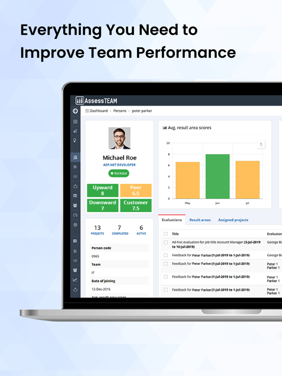 Screenshot #4 pour AssessTEAM - Performance Mgmt