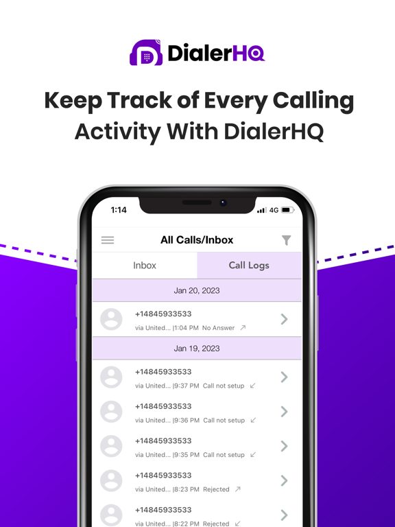 DialerHQ - VoIP Phone Number screenshot 3