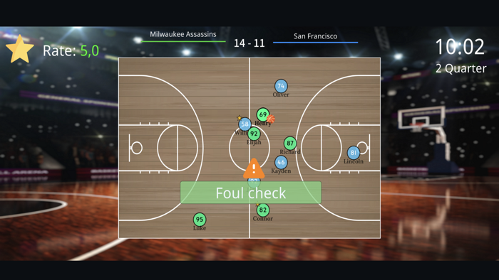 Basketball Referee Simulator