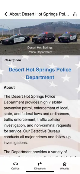 Game screenshot Desert Hot Springs PD apk