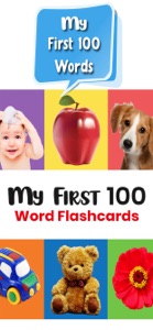 My First 100 Word Flashcards screenshot #1 for iPhone