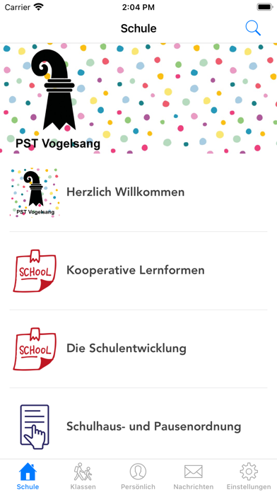 Schule Vogelsang Screenshot