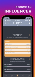 Influencer - Life Simulator screenshot #2 for iPhone