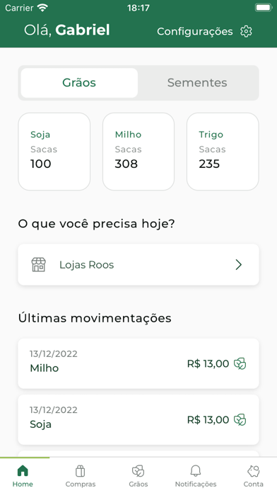 Sementes Roos Screenshot