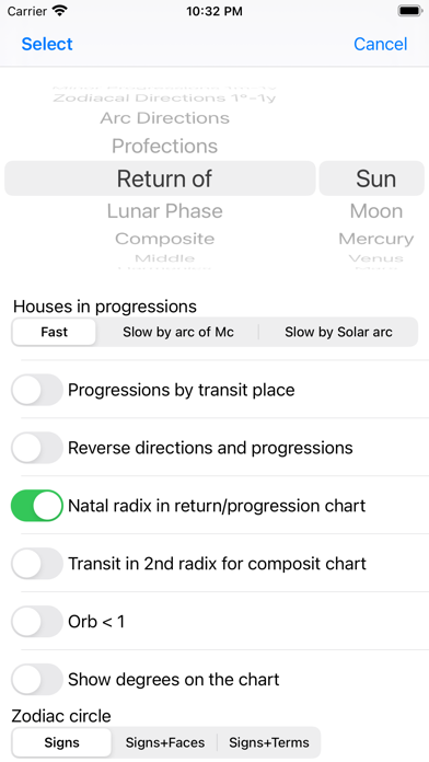 Astrological Charts Pro screenshot1