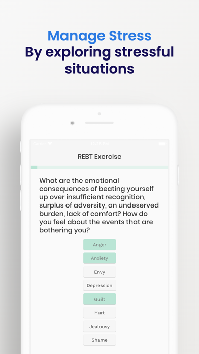 REBT Guide to Emotions Screenshot