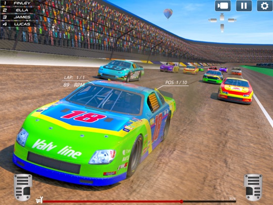 Screenshot #5 pour Real Stock Car Racing Game 3D