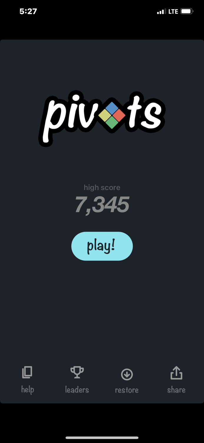 Pivots - A Math Puzzle Game