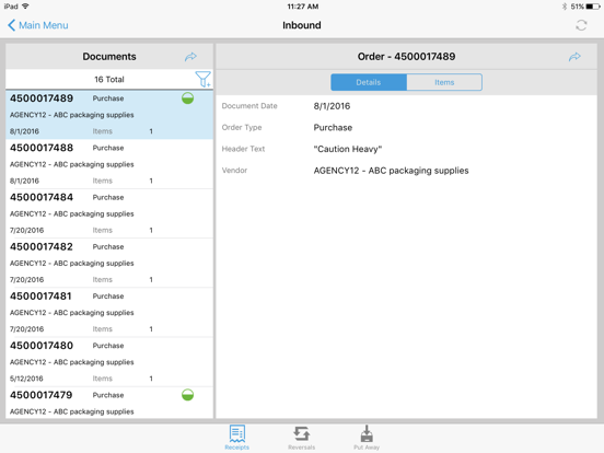 Screenshot #5 pour SAP Inventory Manager