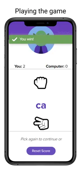 Game screenshot Rock Paper Scissors Word apk