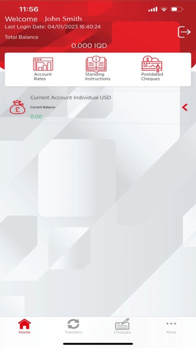 TC Ziraat Bank Iraq Screenshot
