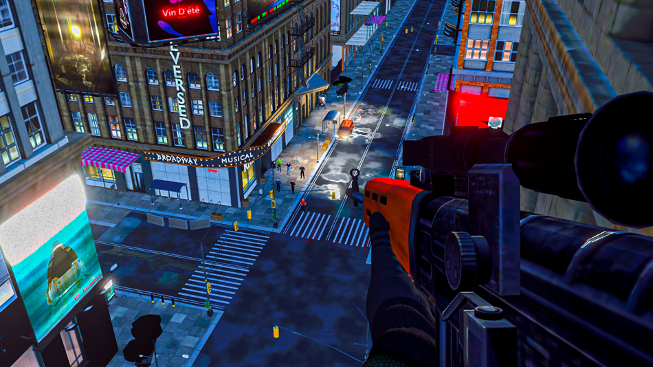 #7. Sniper Agent Dark (iOS) 由: PANGO GAMES MOBIL UYGULAMA VE OYUN GELISTIRME TICARET ANONIM SIRKETI
