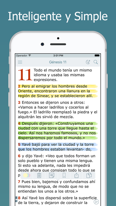 Screenshot #1 pour La Biblia Latinoamericana